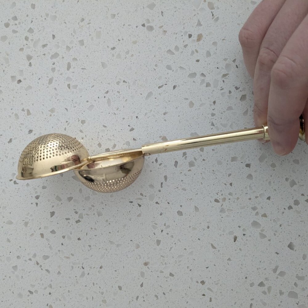Gold Tea Infuser - Picture 3 of 3